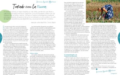 Los huertos ecológicos de Fundación INEA en la revista Soberanía Alimentaria